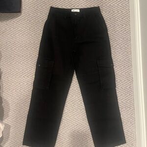 Ami Classic Black Cargo Pants